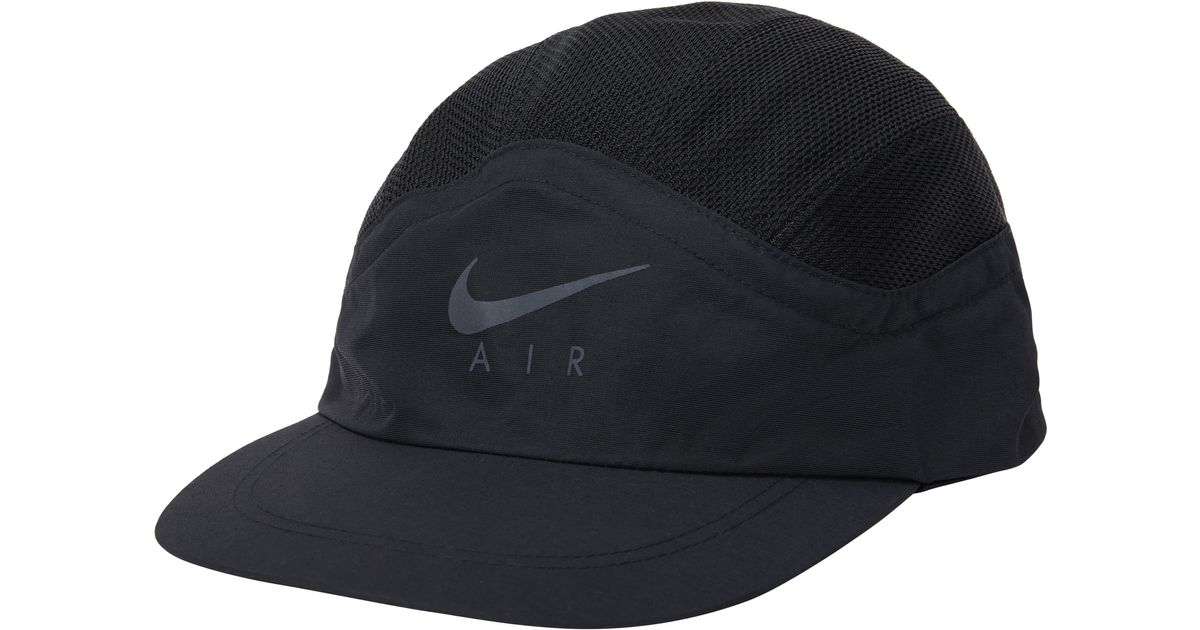 supreme nike trail running hat black