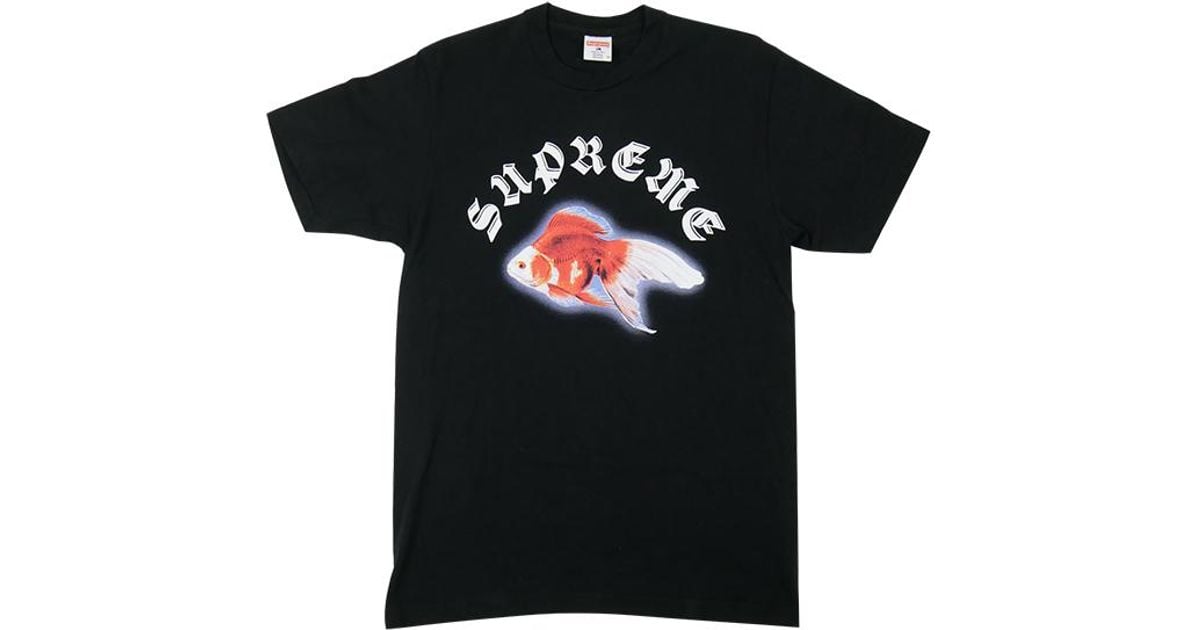 supreme goldfish shirt