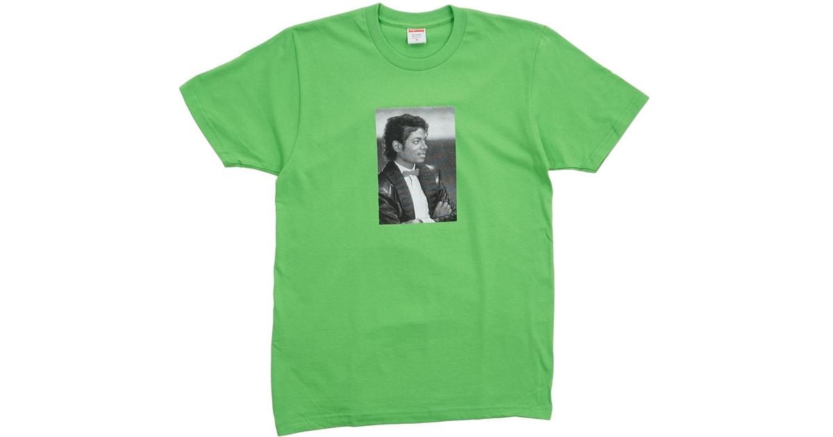 michael jackson supreme t shirt