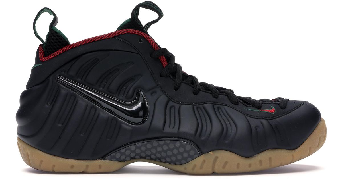 gucci foamposite black