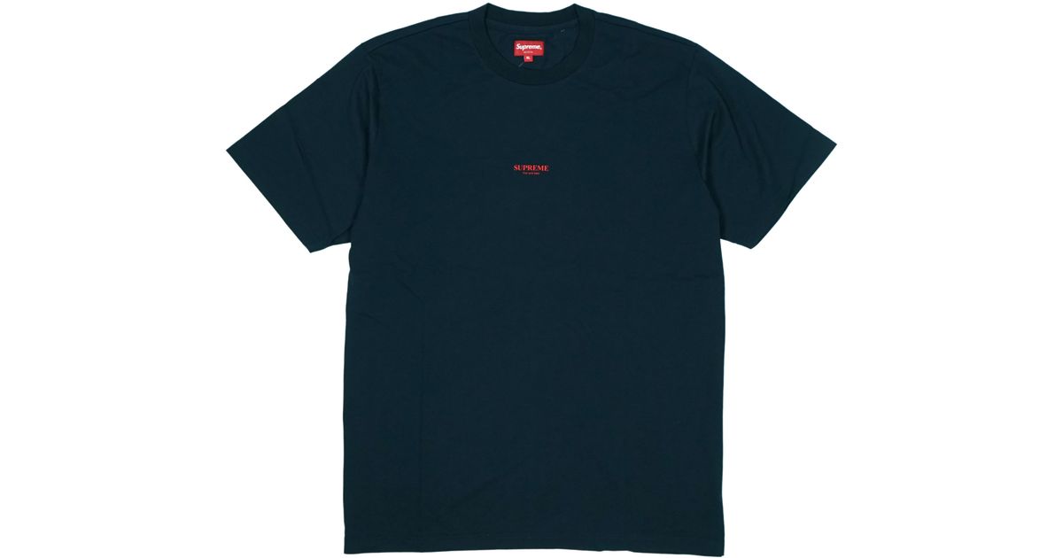 supreme first and best tee