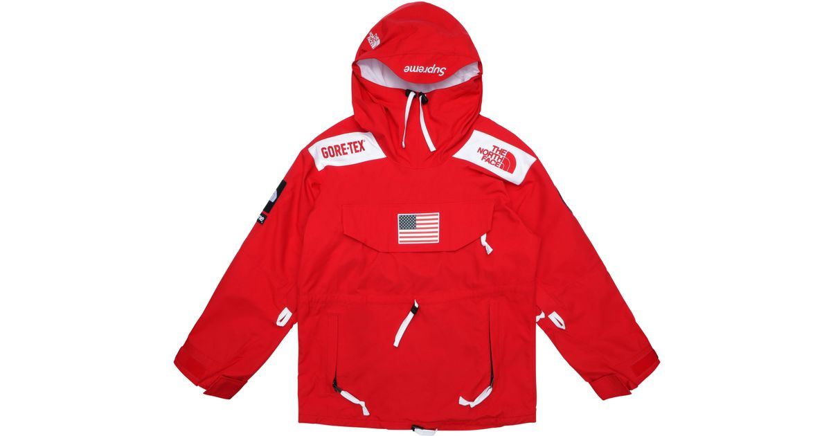 supreme the north face trans antarctica expedition pullover jacket black