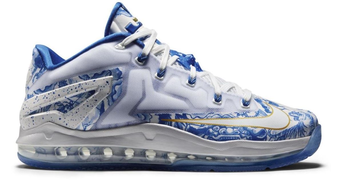 nike lebron 11 blue