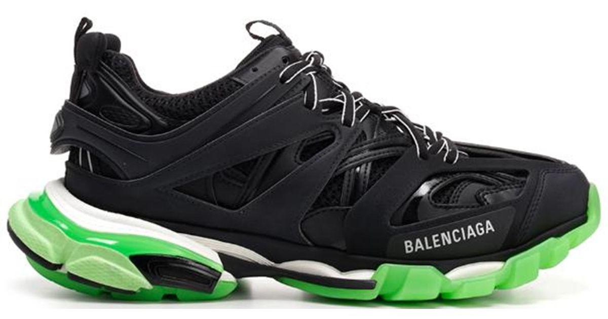 balenciaga glow in the dark track sneakers