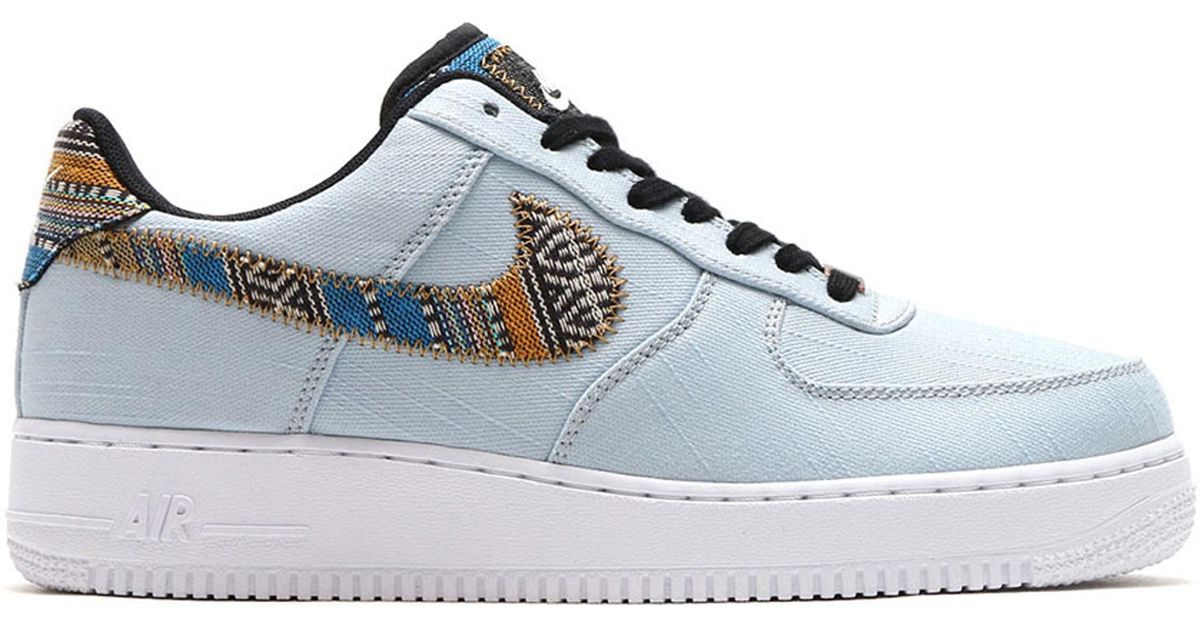 Nike Air Force 1 Low Afro Punk in Blue 