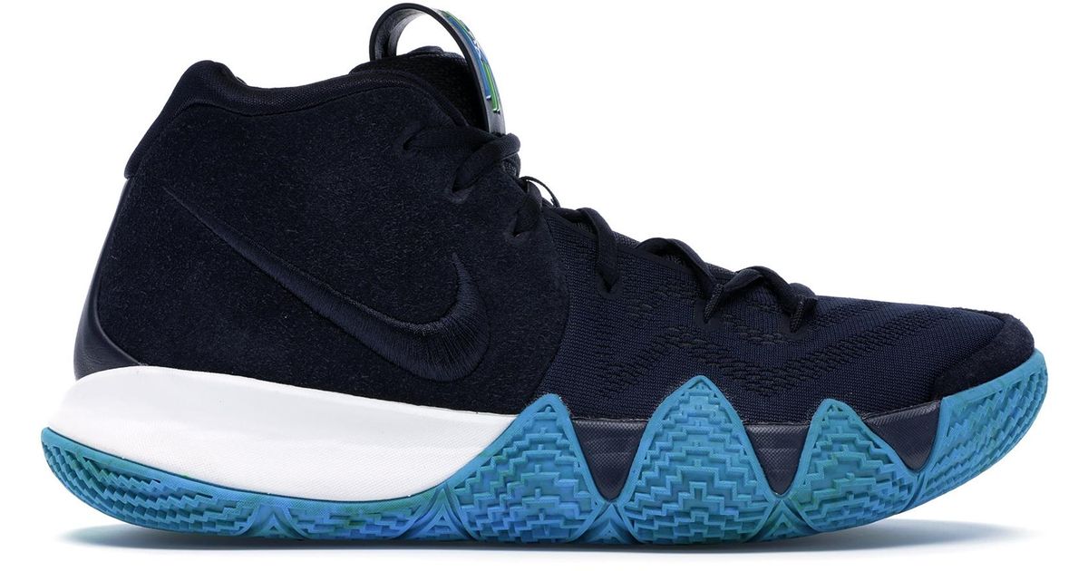 kyrie 4 dark obsidian think twice