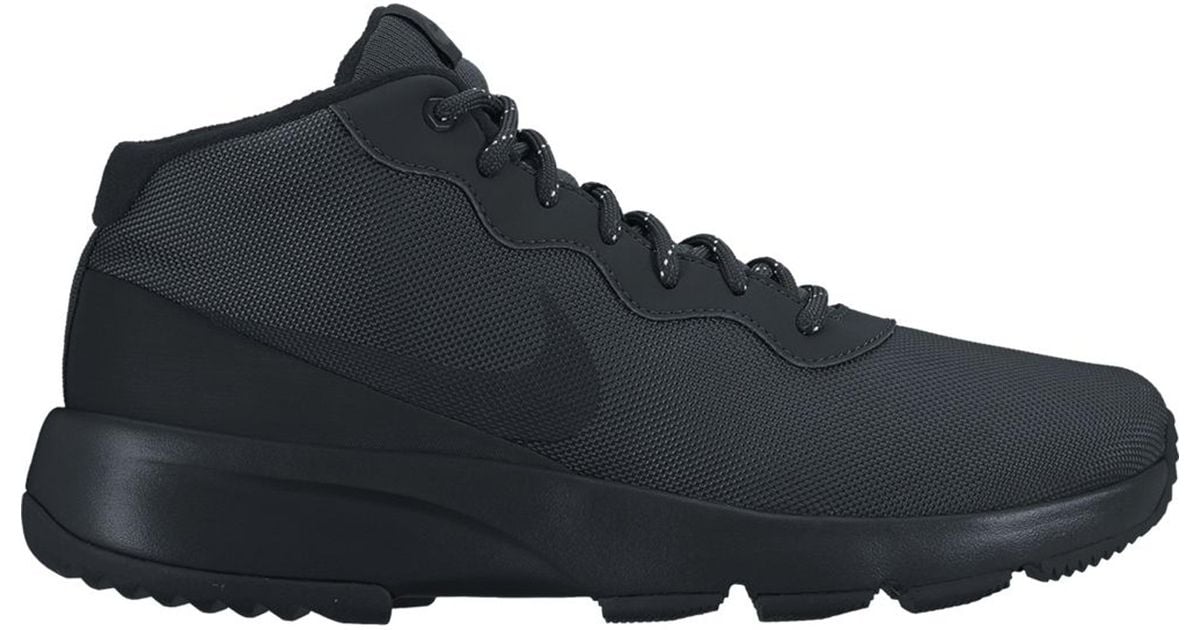 nike tanjun chukka black