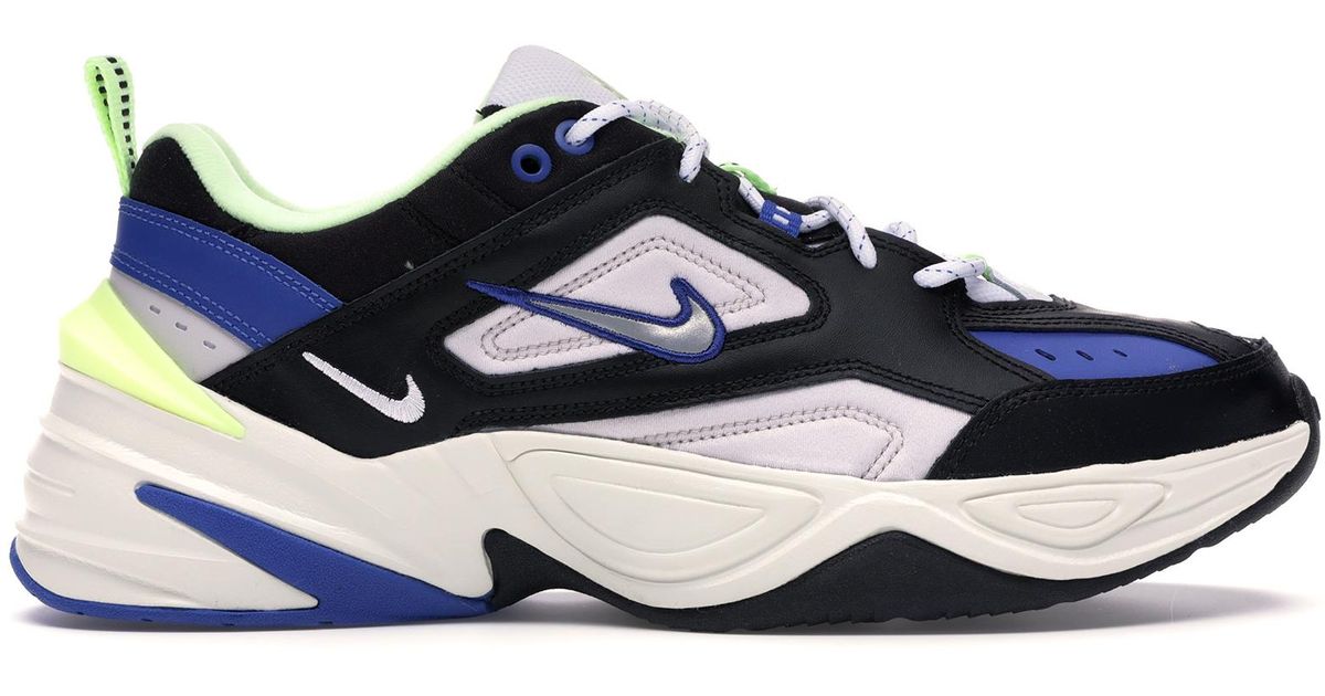 Nike M2k Tekno Black Royal Volt For Men Lyst