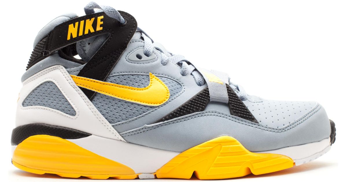 Nike Air Trainer Max 91 Stone Grey Medium Yellow in Gray for Men - Save 52% - Lyst