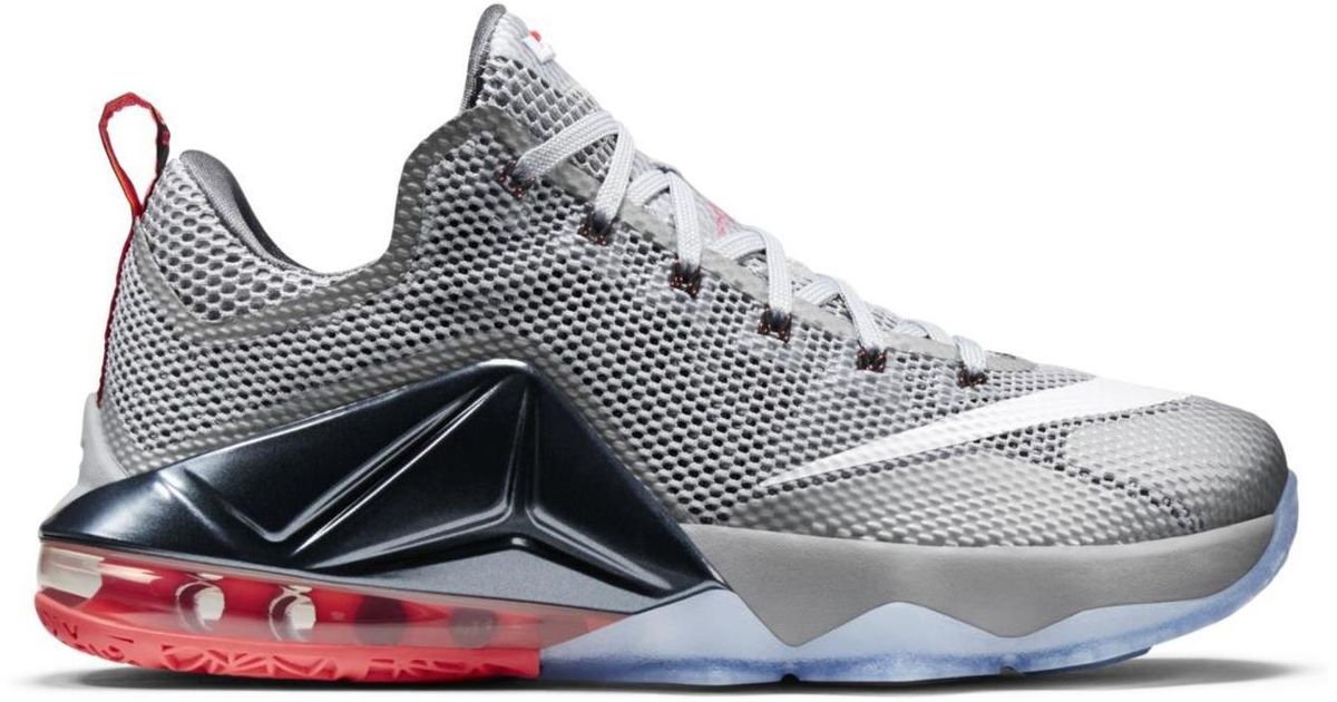 lebron 12 grey