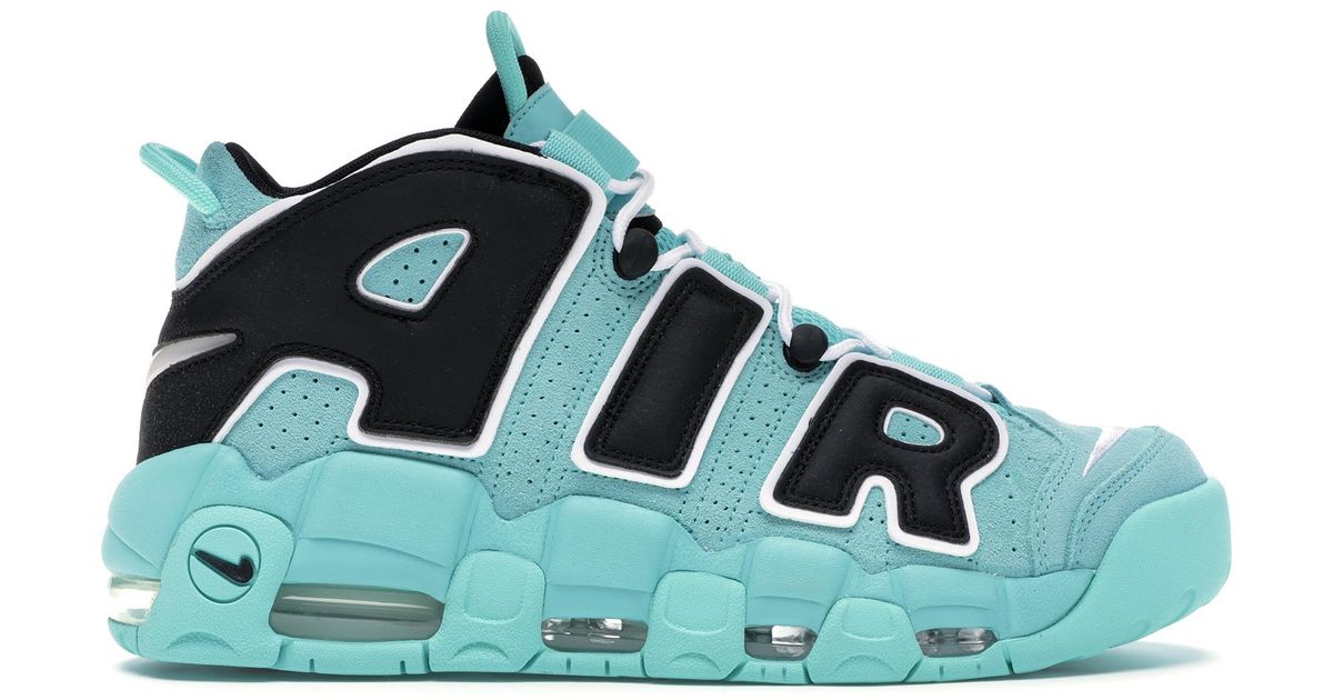 uptempo aqua blue