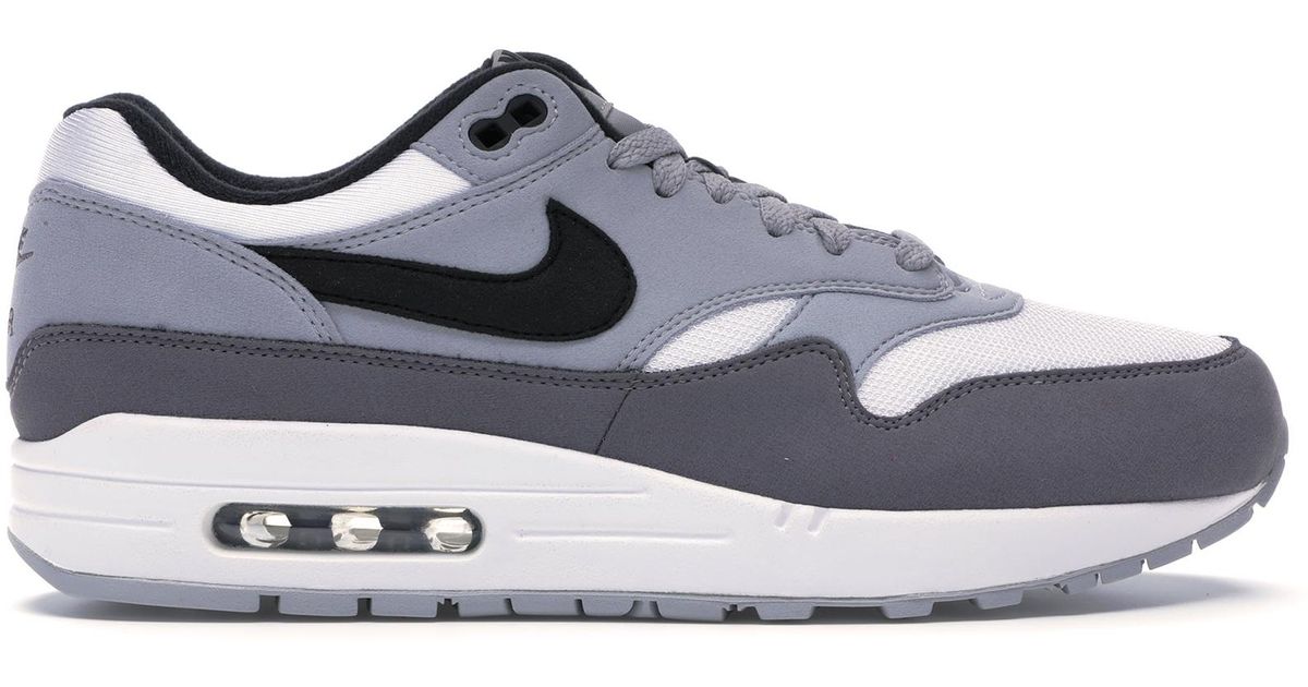 air max 1 wolf grey black