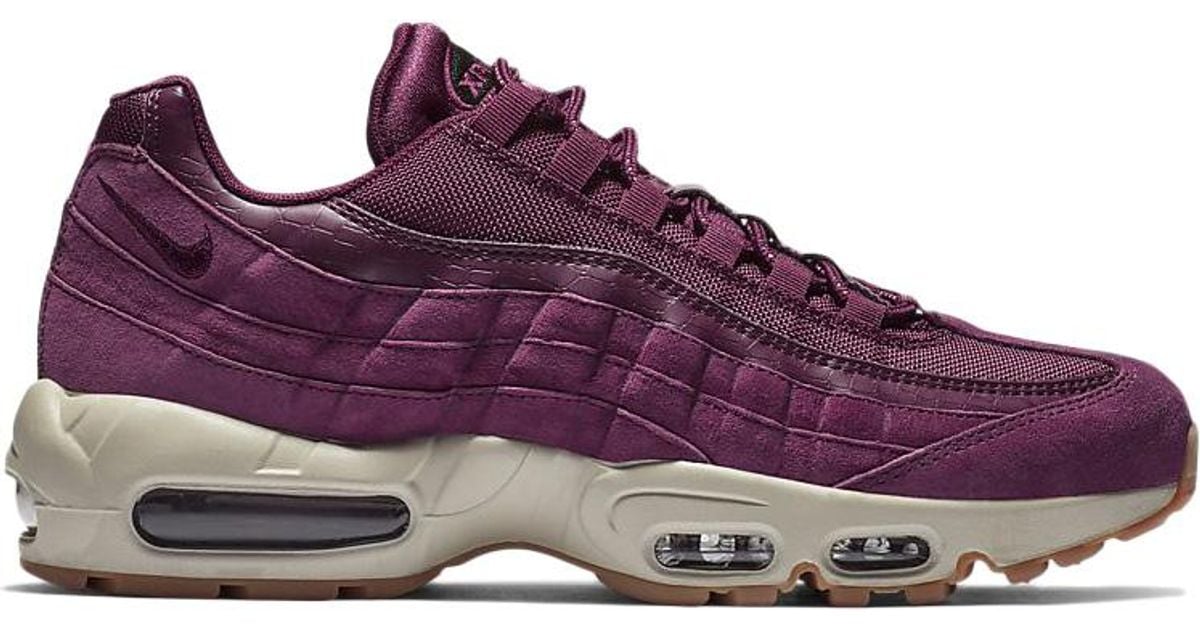 Nike Air Max 95 Se Bordeaux in Purple 