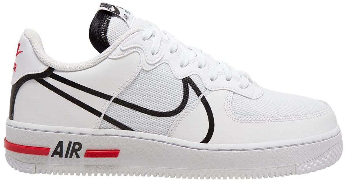 air force one react white black red