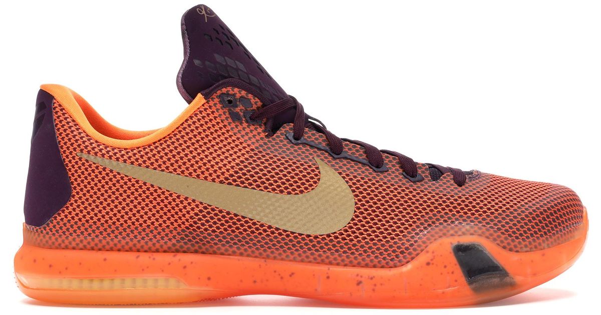 gold and red kobes
