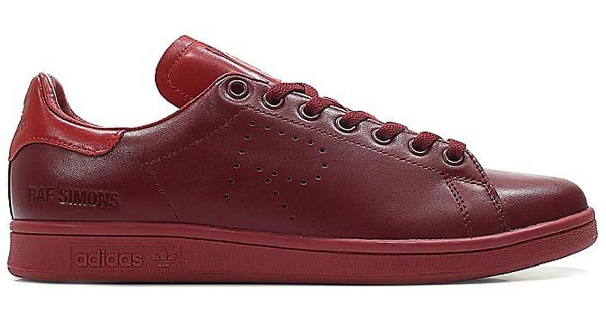 mens red stan smiths