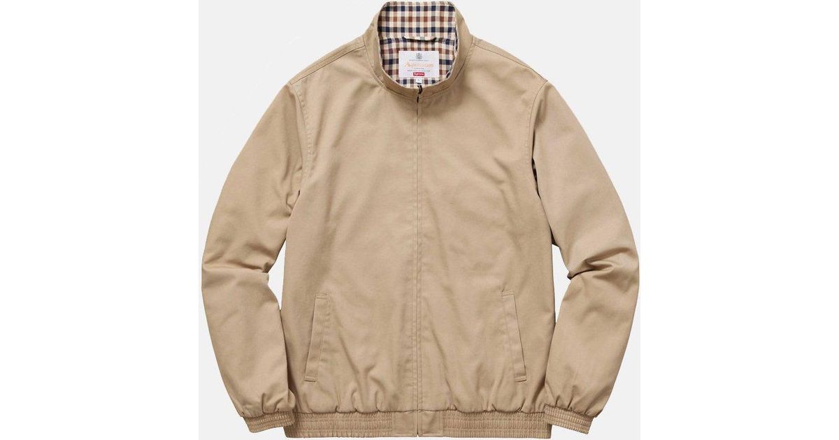 supreme aquascutum vest