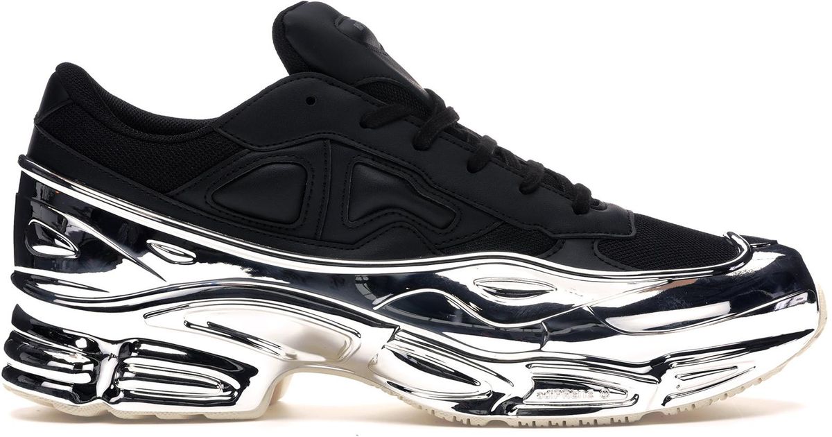 raf simons black silver