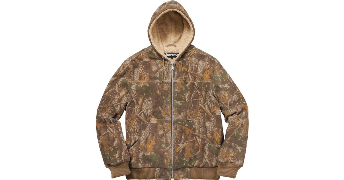 supreme tree camo jacket