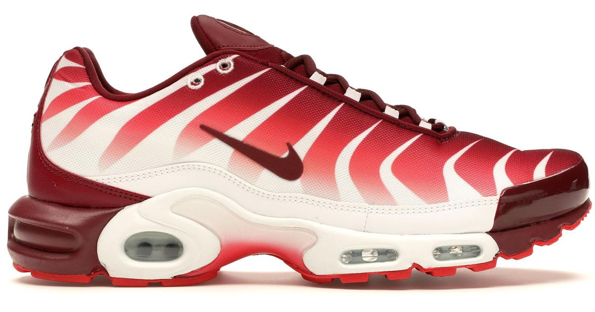 monogram red tns