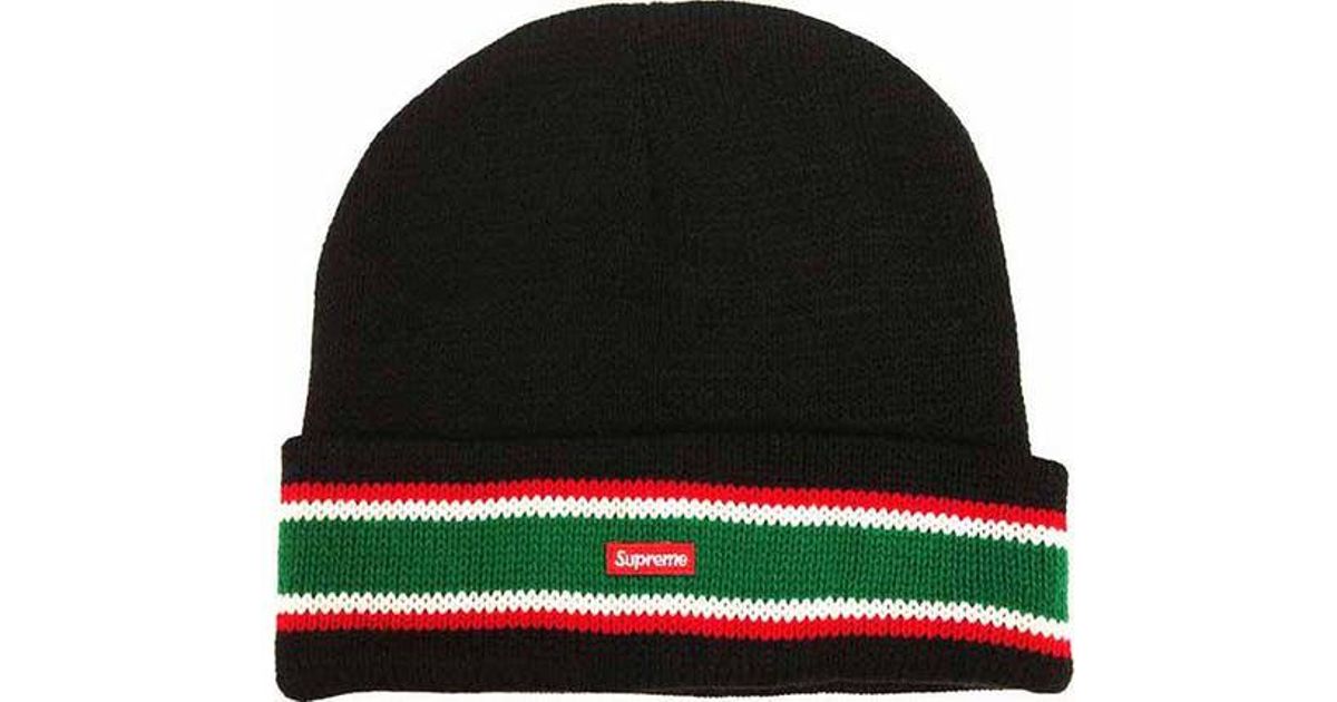 supreme beanie striped