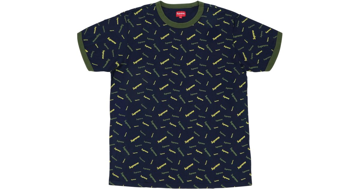 supreme scatter tee