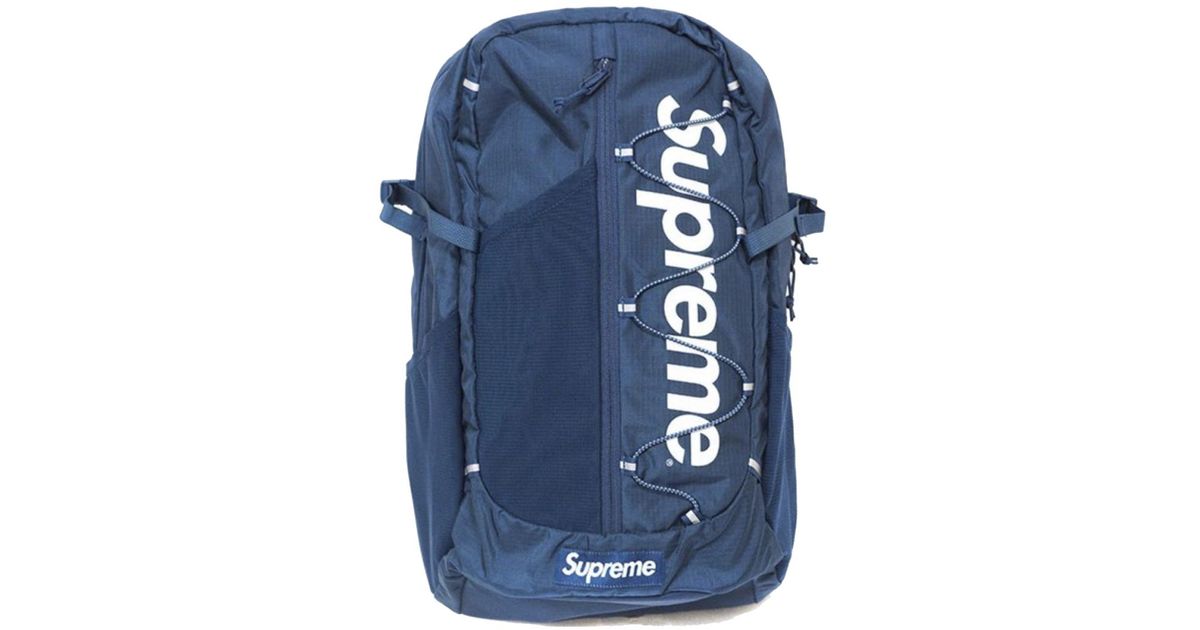 Supreme Ss17 Backpack Teal in Blue for Men - Lyst