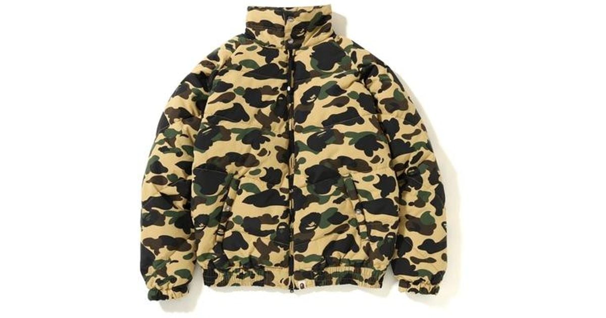 bape first camo jacket