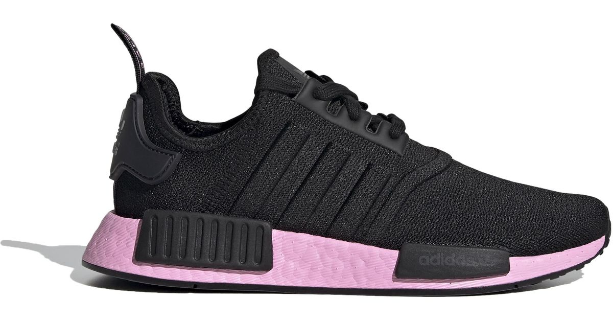 womens adidas nmd r1 black and pink