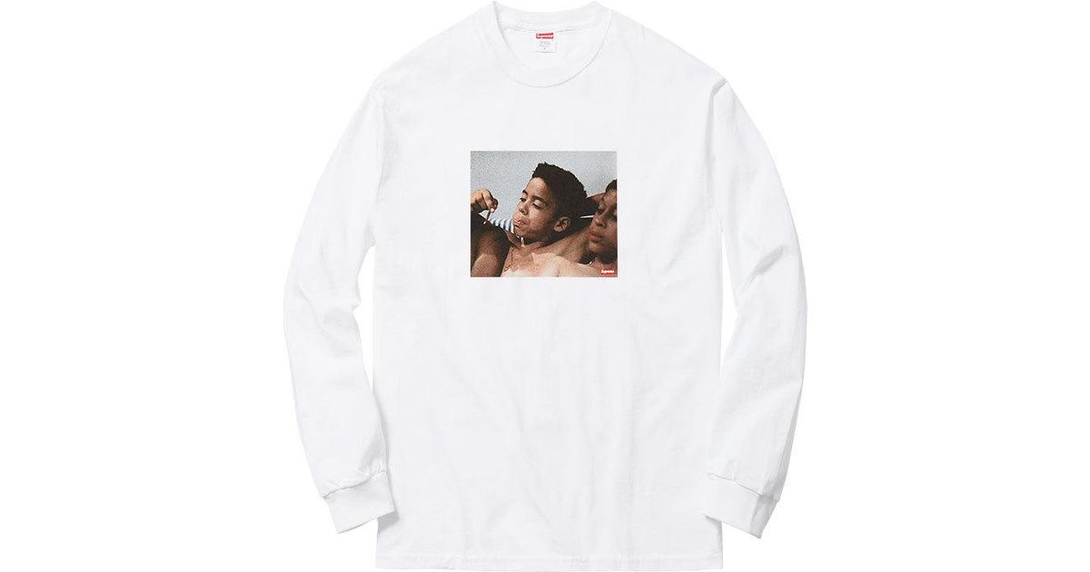 supreme kids tee