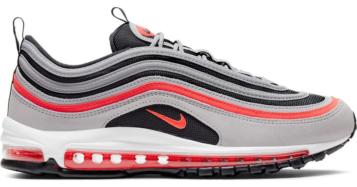 air max 97 grey black crimson