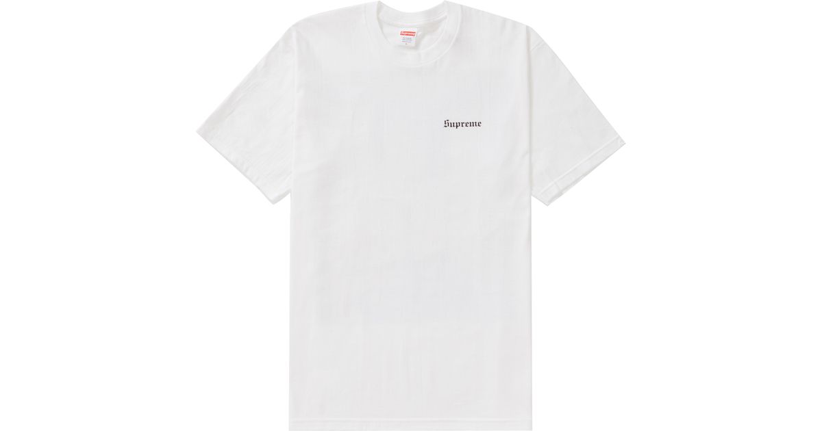 supreme big heat tee