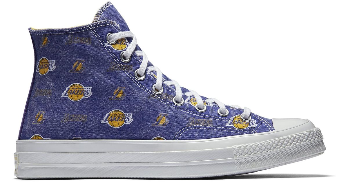 lakers converse white