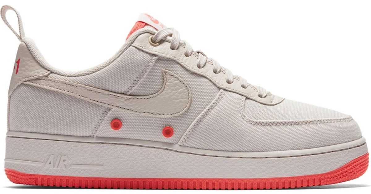 Nike Air Force 1 Low Canvas Desert Sand in Natural for Men - Lyst