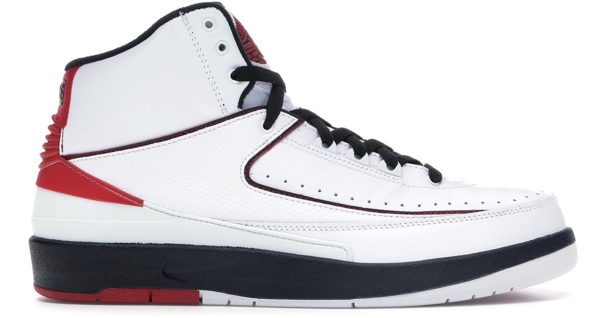 retro nike white with red swoosh