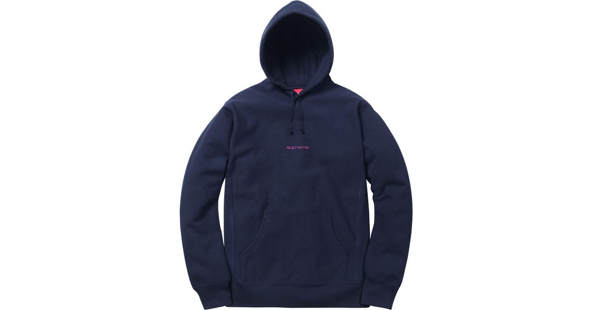 supreme compact hoodie
