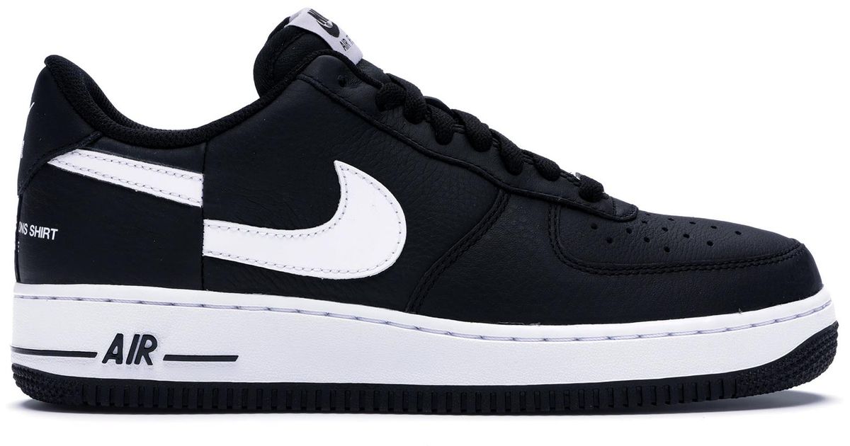 Supreme x Comme des GarÃ§ons x Nike Air Force 1 Low Black/White For Sale â The Sole Line