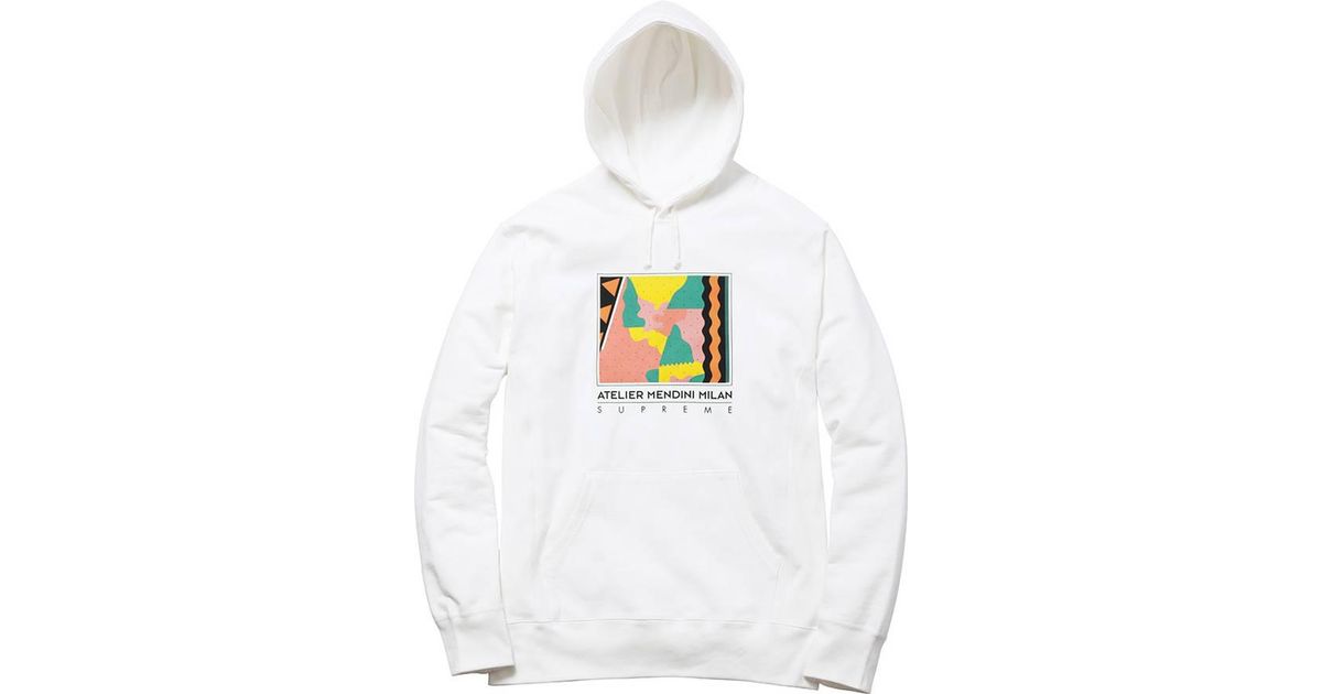 supreme overdyed hoodie off white