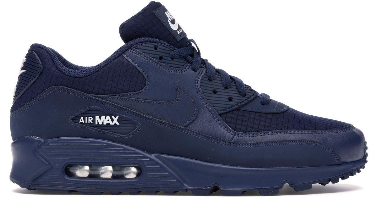nike air max 90 essential midnight navy