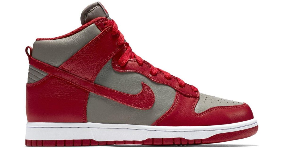red white and gray nikes