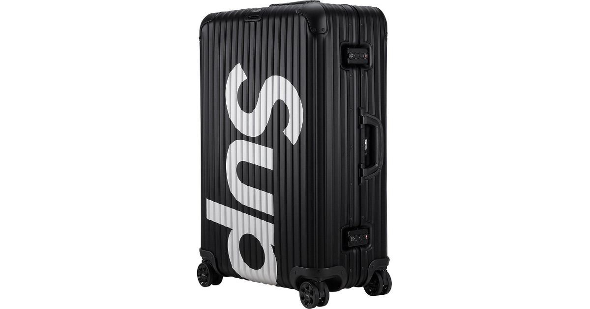 rimowa supreme black