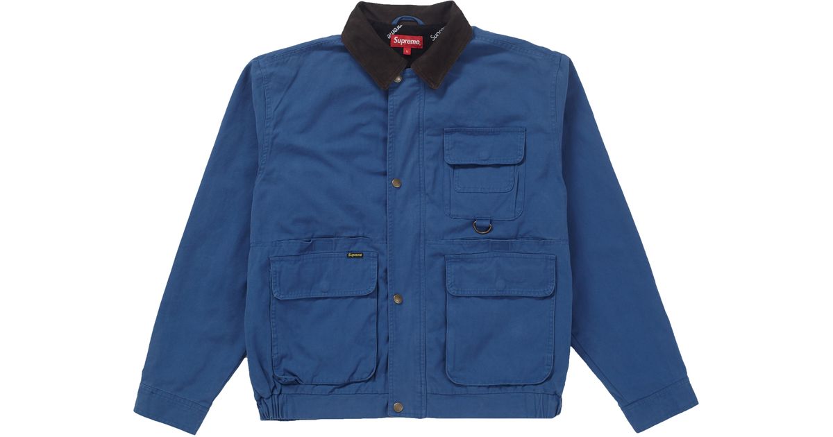 supreme technical field jacket