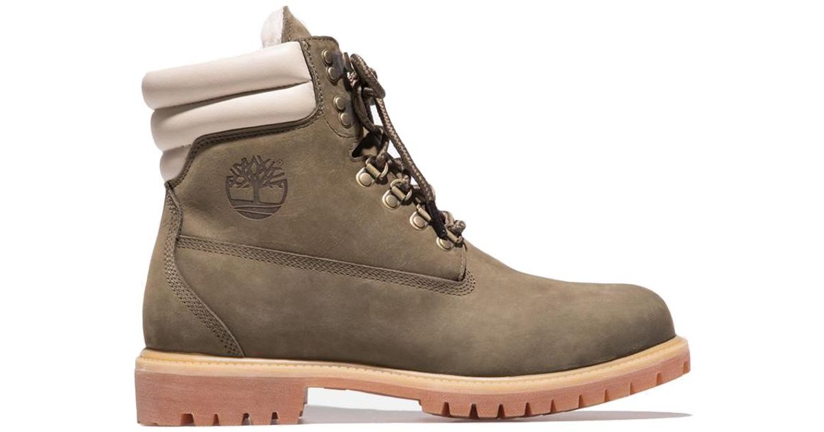 timberland olive full grain