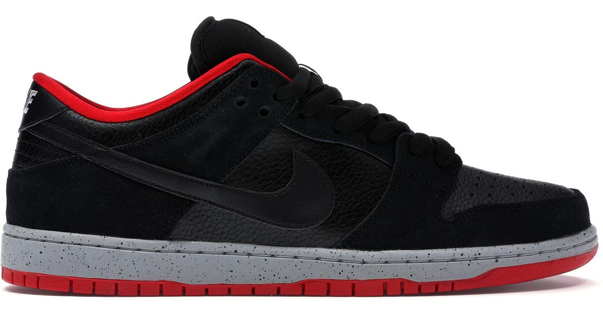 dunk low black cement