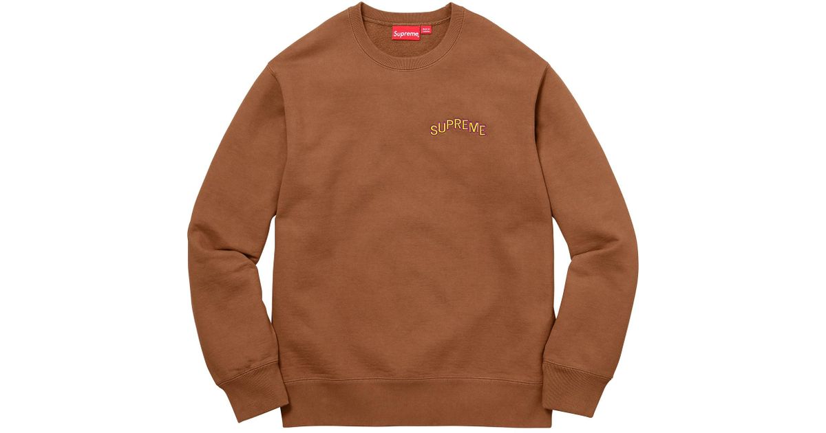 supreme arc crewneck