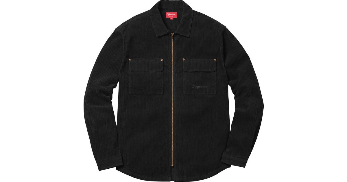 supreme vampire denim zip up