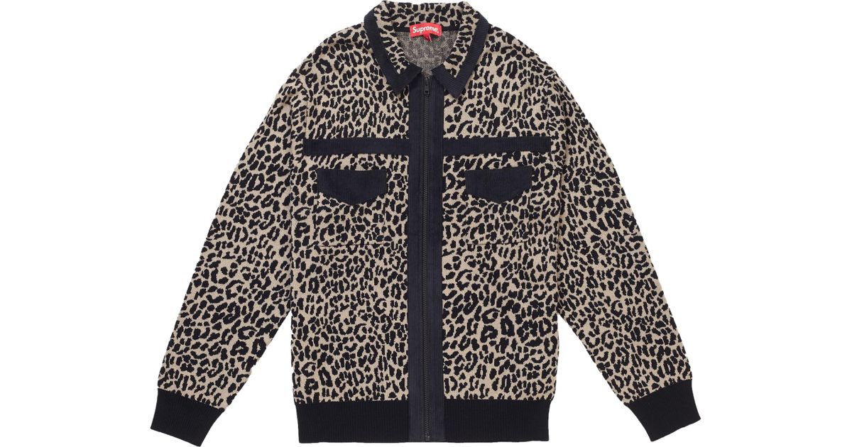 supreme zip sweater