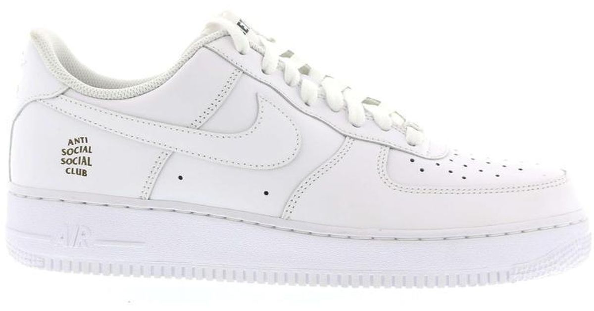 air force 1 anti social social club