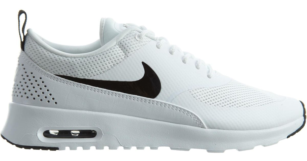 nike thea black and white