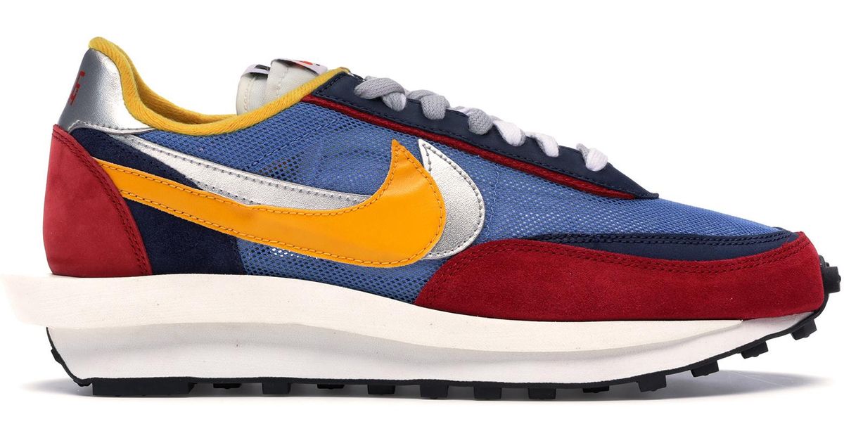 nike ld waffle sacai blue multi